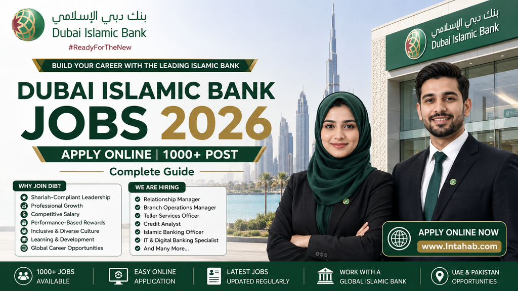 Dubai Islamic Bank Jobs 2026 – Apply Now for Male & Female